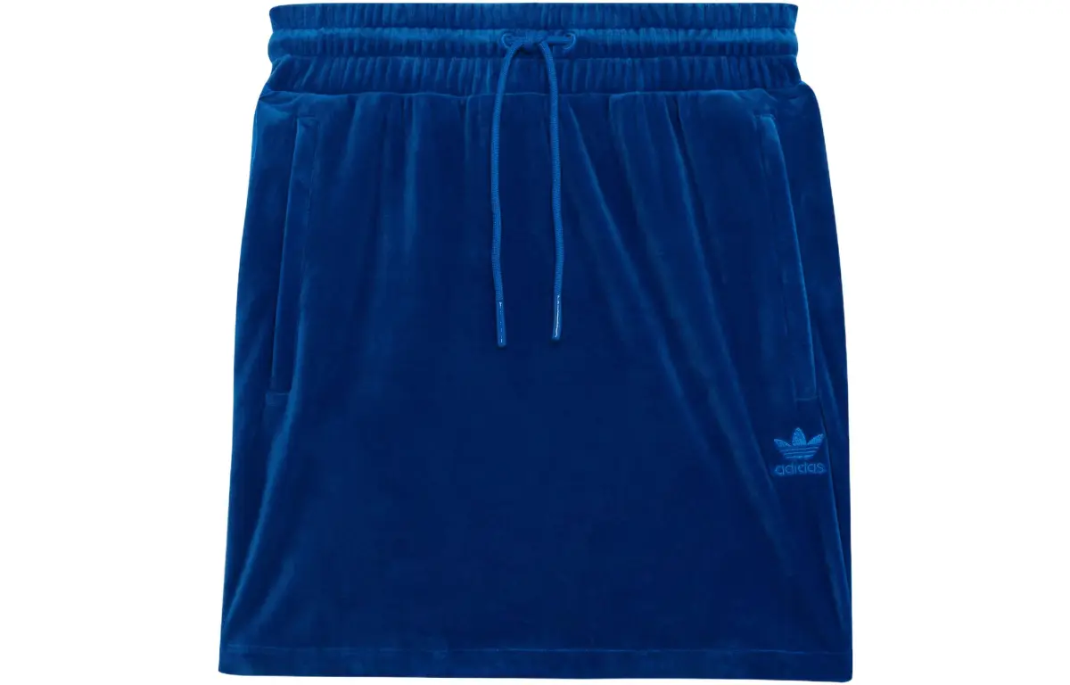 Adidas Originals x Jeremy Scott Casual Short Skirts Women's Blue