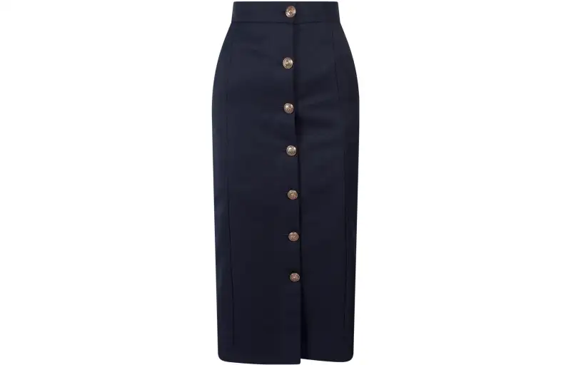 Golden Goose Button-up Pencil Skirt