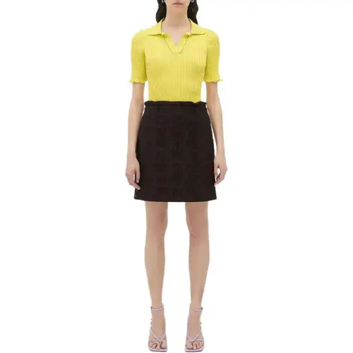 Bottega Veneta Casual Short Skirts Women's Black Short Other