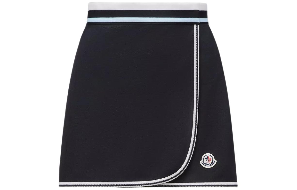 Женская юбка Moncler (полуночно-синяя)