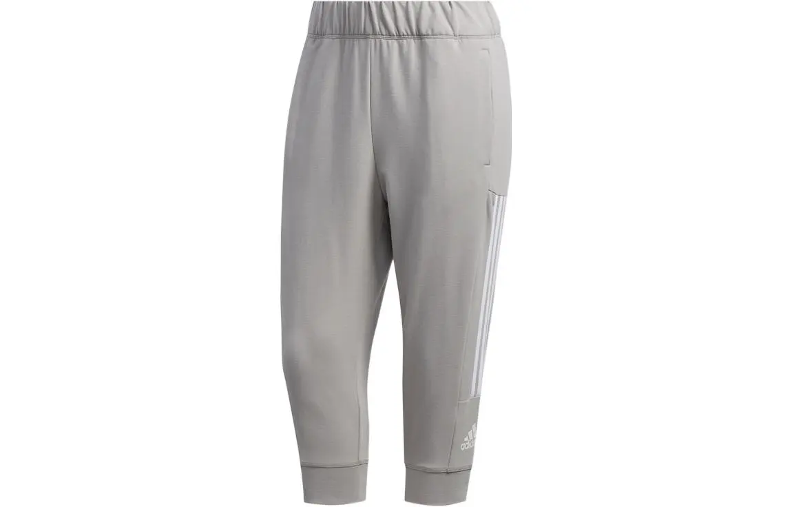 Adidas Sports Pants Women's Gray Moderate