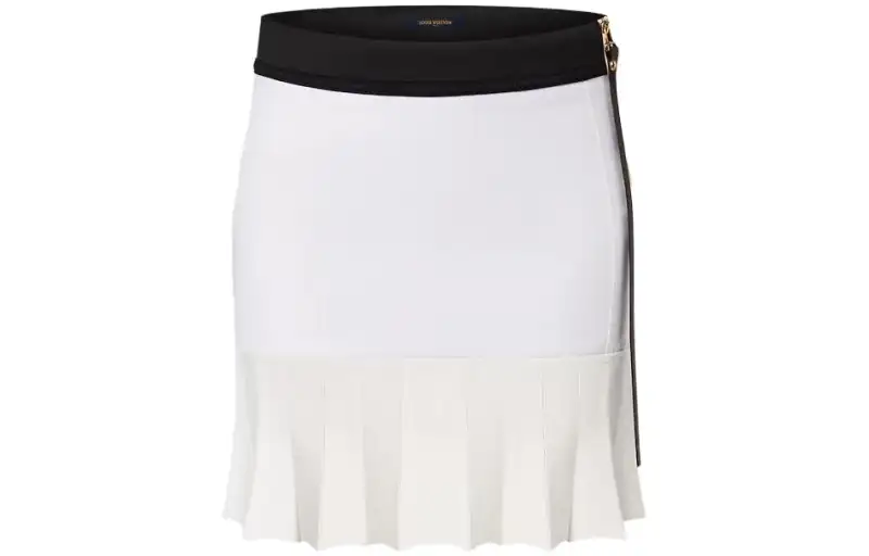 LOUIS VUITTON Fin Flounce Mikado Mini Skirt
