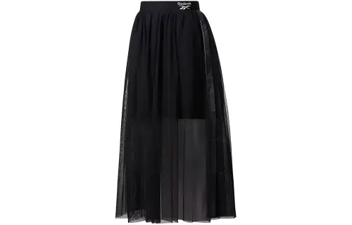 Reebok W Cl Ftrs Skt Casual Long Skirt Women's Black