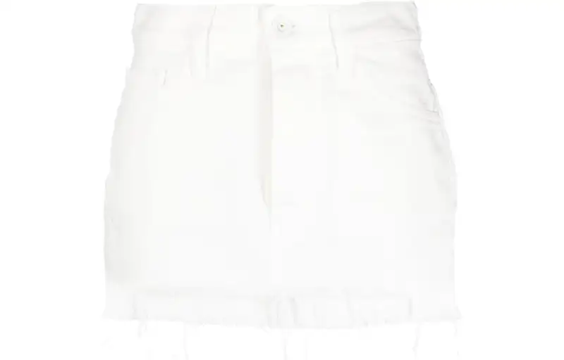 OFF WHITE Casual Short Skirts Women's White Short Other