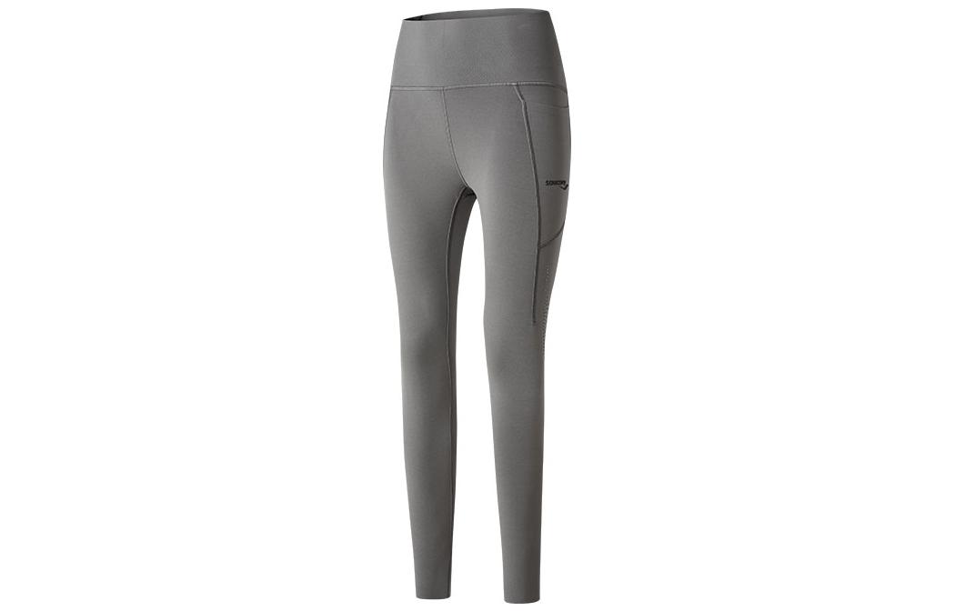 Saucony Sports Pants Women's Medium Gray Moderate