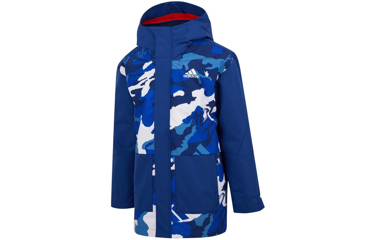 Детские куртка adidas H40295 (синяя)
