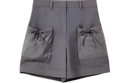 LOEWE Cargo Shorts Women's Stone Gray Moderate