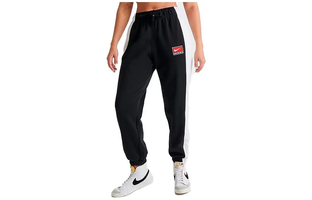 Nike Sports Pants Women's Black Moderate Cuffed Pants