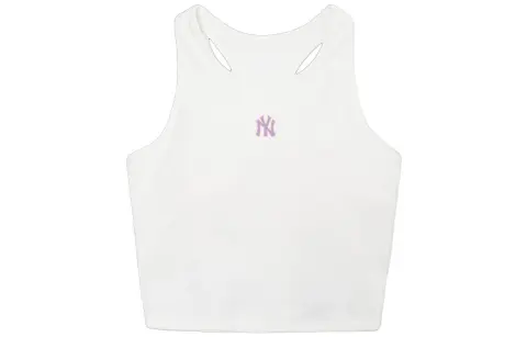 MLB New York Yankees Sleeveless Sports Shirts Women's White Other