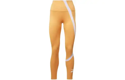 Reebok ID TRAIN BIG LOGO TIGHT Sports Pants Women's Orange