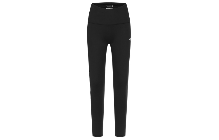 DESCENTE Training Sports Pants Women’s Black Thickened And Fleece Lined