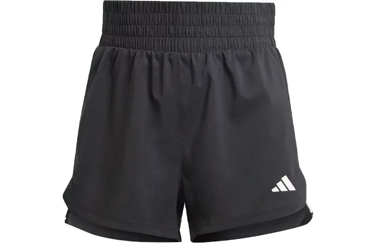 Adidas Free Shipping With AdiClub Pacer Training 3 Stripes Woven High Rise Shorts