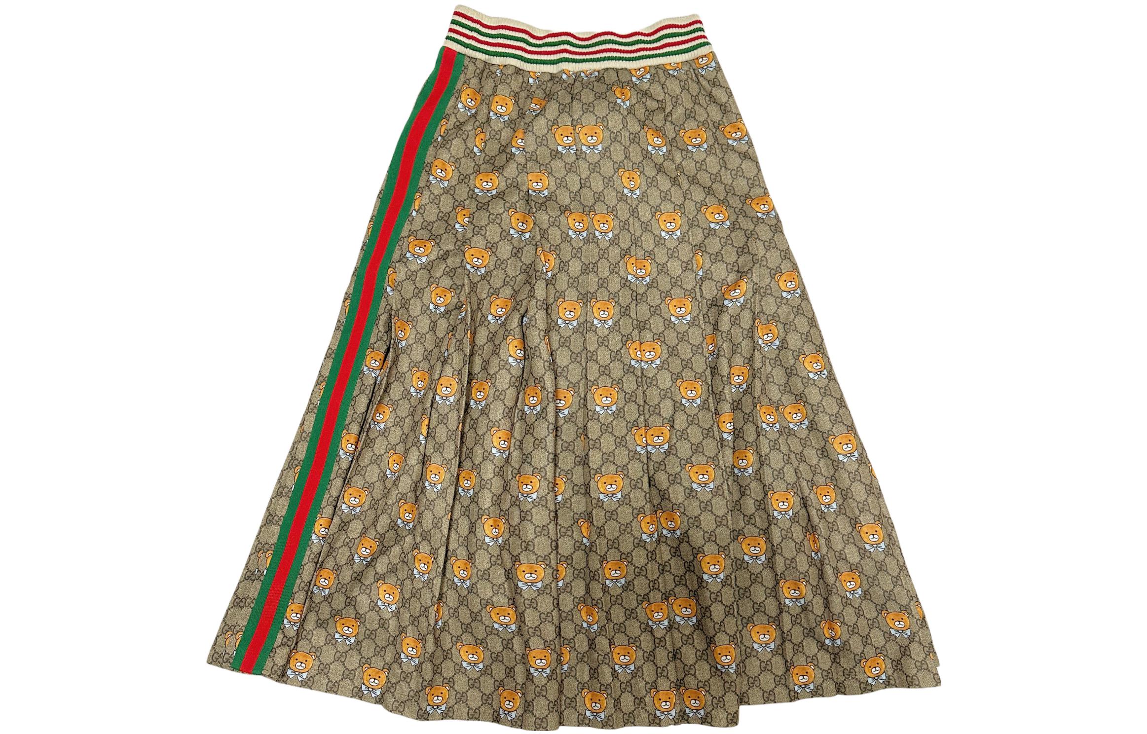 Женская юбка Gucci (коричневая)