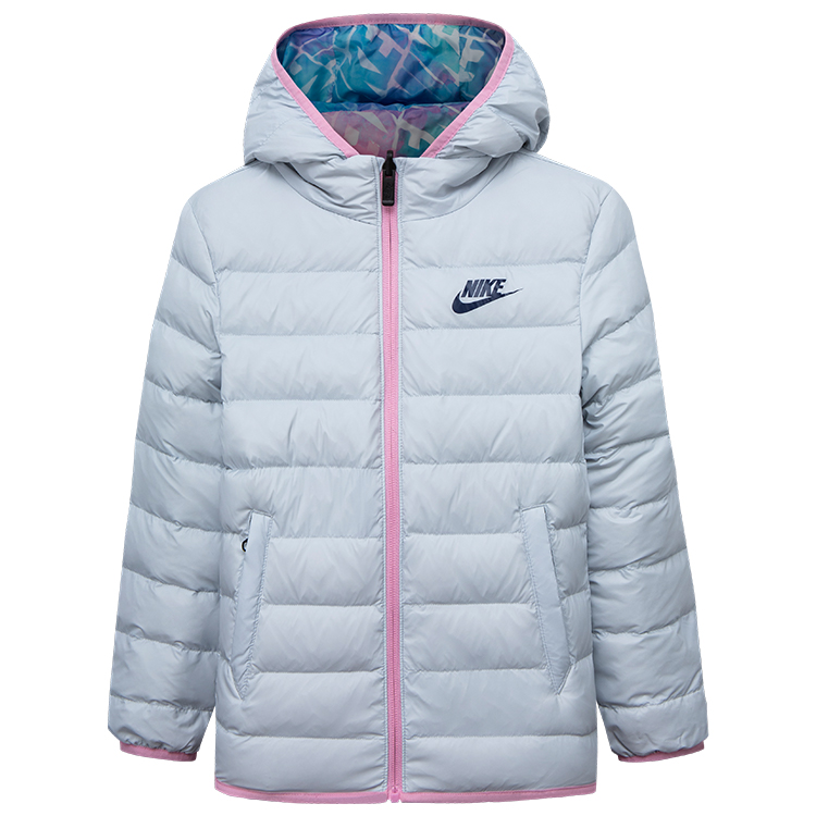 Мужской пуховик Nike двусторонний (черный)