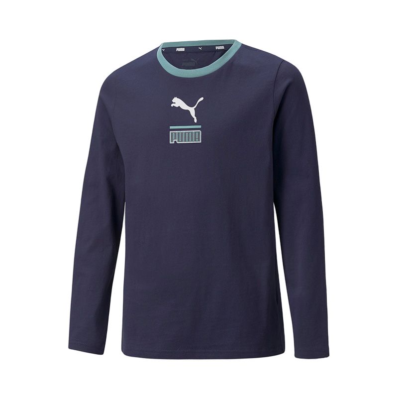 Худи PUMA logo (темно-синее)