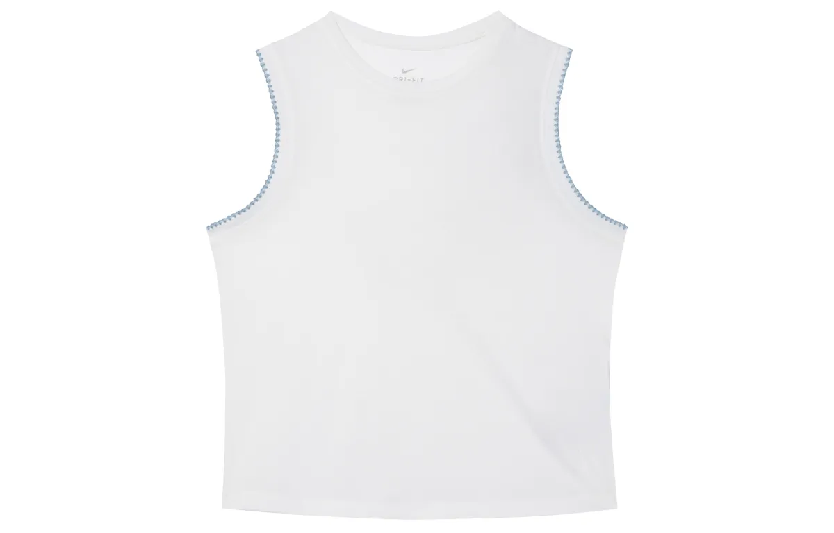 Nike Sleeveless Sports Shirts Women's Sail White Other