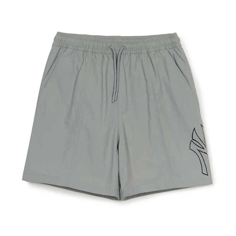 MLB New York Yankees Casual Shorts Unisex Light Gray