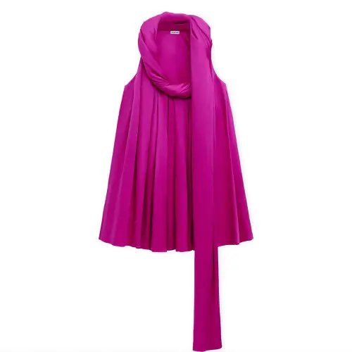 LOEWE SS25 Women's Pre Selection Collection Sleeveless Dress Women's Pink