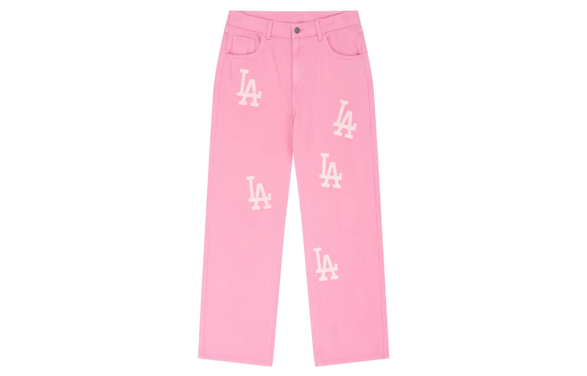 MLB SS24 Jeans Women's Light Pink