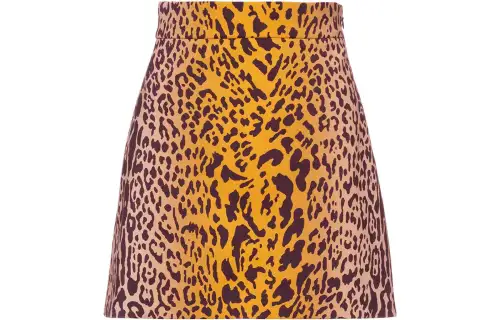 MIU MIU Casual Short Skirts Women's Brown Moderate Short Other