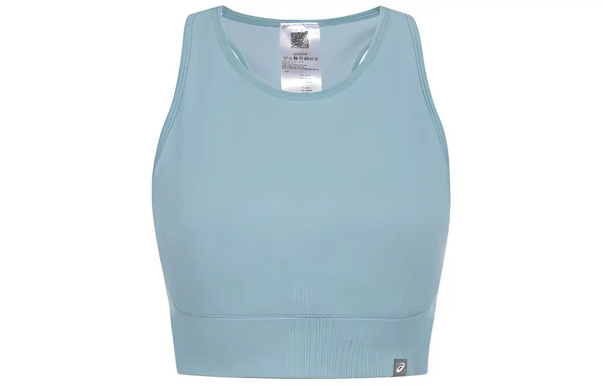 ASICS Sleeveless Sports Shirts Women's Blue Racerback