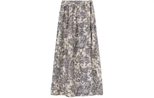 Loro Piana Leah Skirt Casual Long Skirt Women's Multicolor