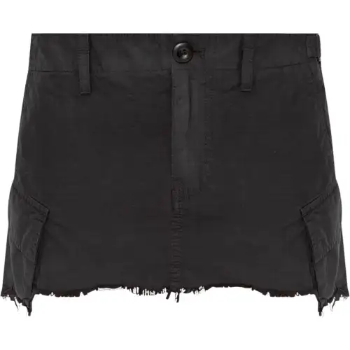 Balenciaga SS24 Casual Short Skirts Regular Fit Women's Black