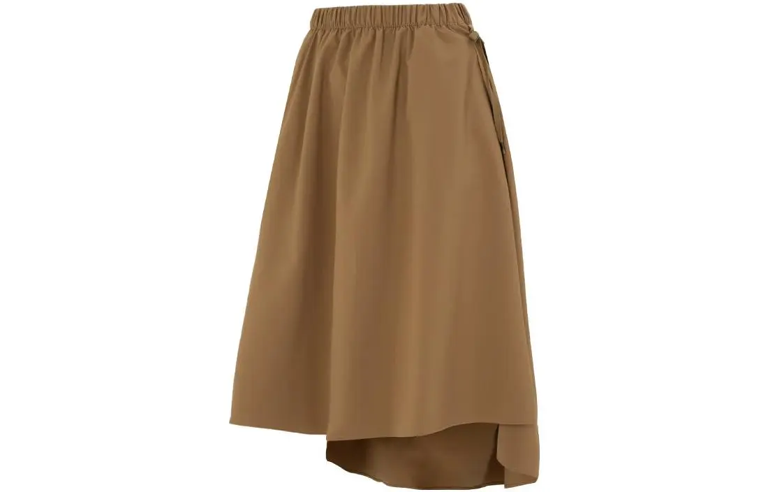 PUMA Casual Long Skirts Women's Brown Moderate Mid-Length Other