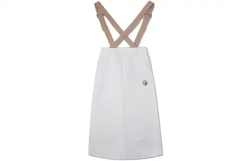 Converse BIB Casual Long Skirt Women's White