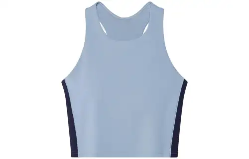 UNIQLO X JW Anderson Uniqlo Jw Anderson Co Branded Series Sleeveless Sports Shirts Women's Aqua Blue Other