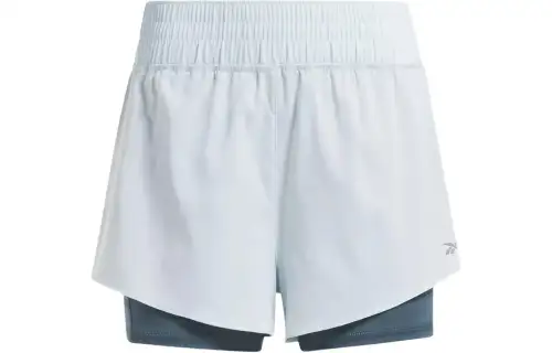 Reebok CYCLED Collection RUNNING TWO in ONE SHORTS Sports Shorts Women's Gray