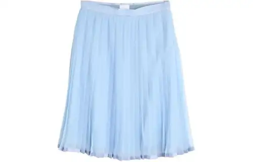 Burberry Casual Long Skirt Women's Blue