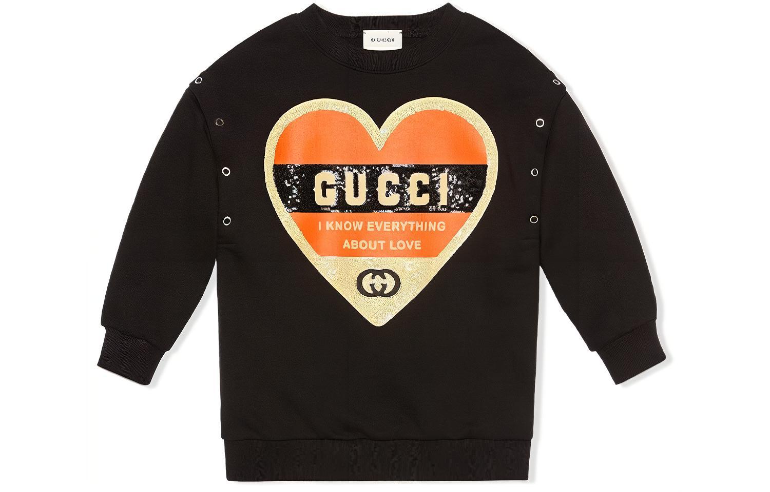 Худи Gucci Logo (черное)