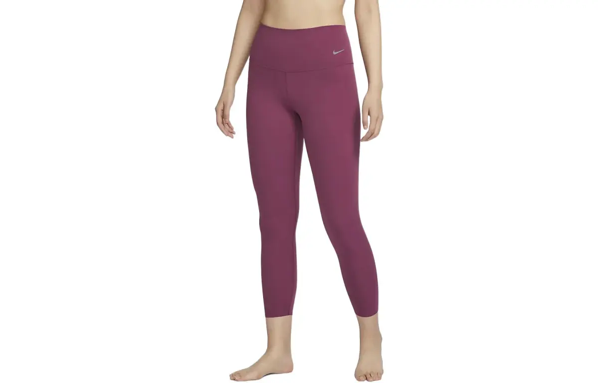 Nike Sports Pants Women's Red Sandalwood Red Moderate Cuffed Pants