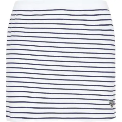 PRADA Casual Short Skirts Women's White Moderate Short Bodycon Skirt