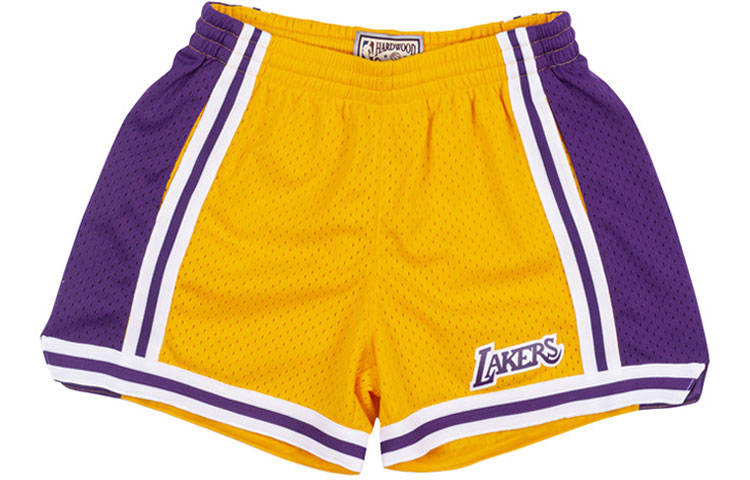 Mitchell Ness Basketball Shorts Women’s Light Yellow