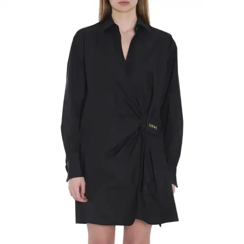 LOEWE Wrap Shirt Dress