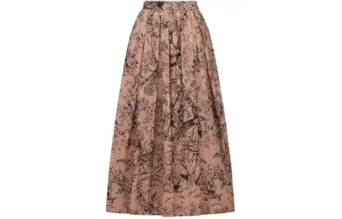 DIOR Casual Long Skirt Women's Brown