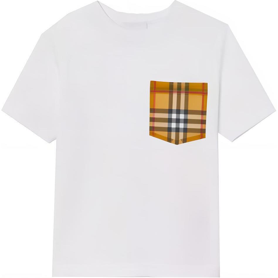Мужская футболка Burberry T (белая)