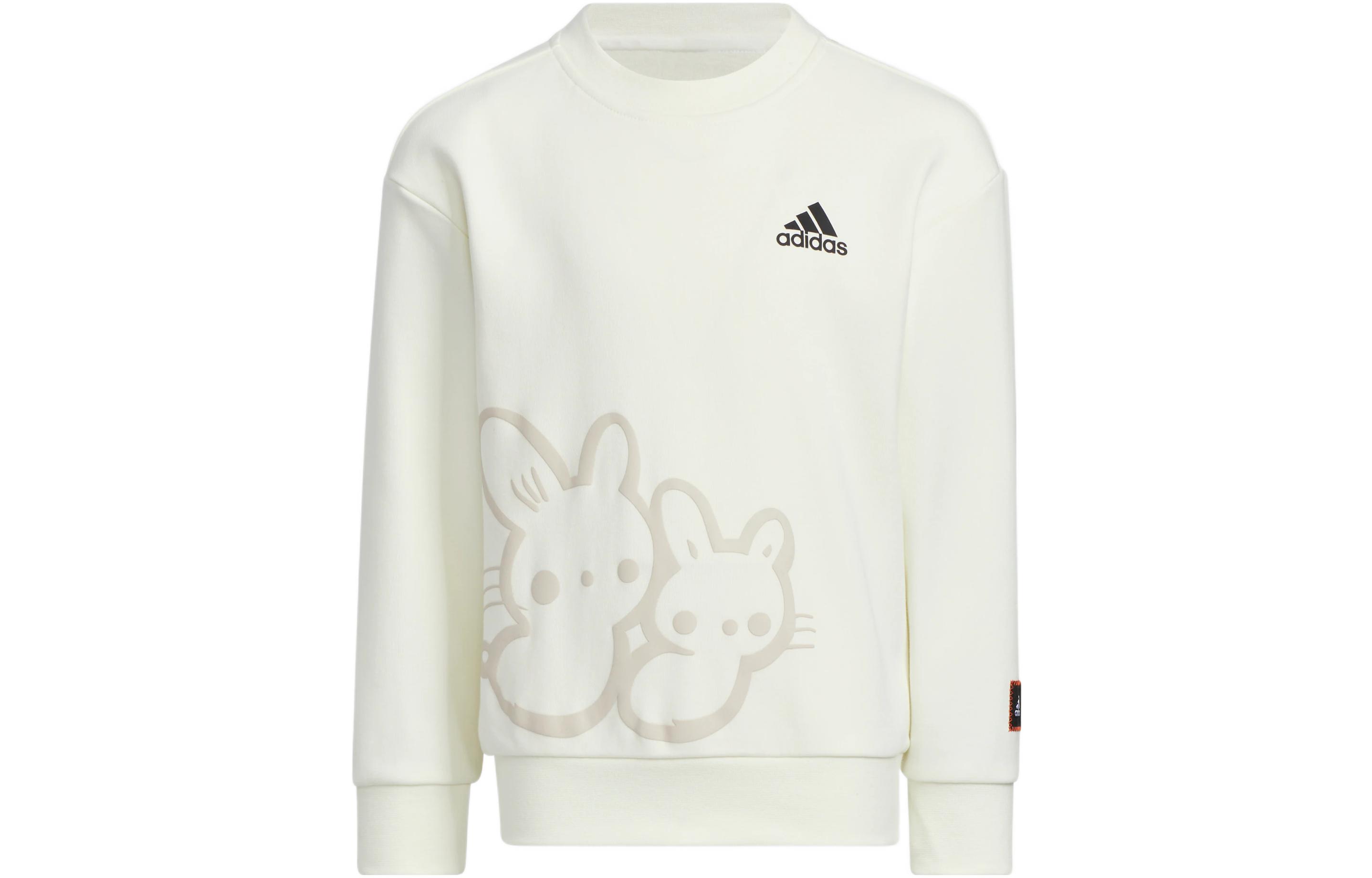 Худи adidas Cartoon Hoodie (белое)