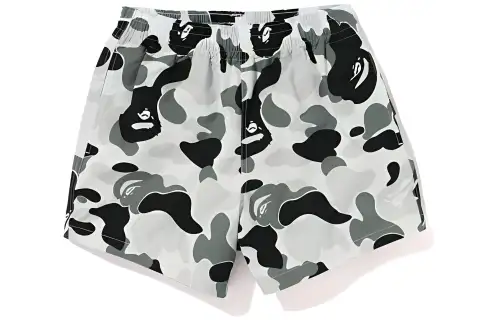 A BATHING APE Bape Sports Shorts Women's Moderate Knitted Shorts