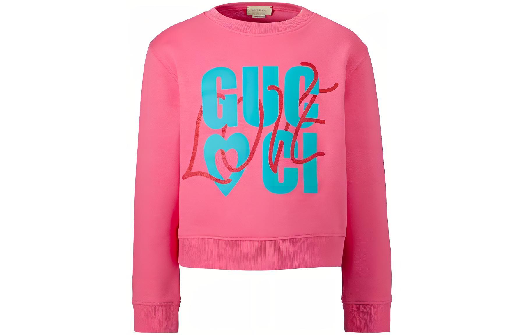 Женский худи Gucci Sweatshirt (розовый)