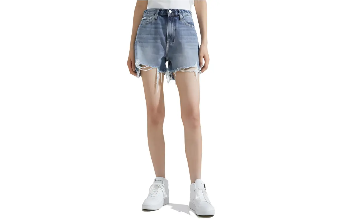 CALVIN KLEIN Denim Shorts Women's