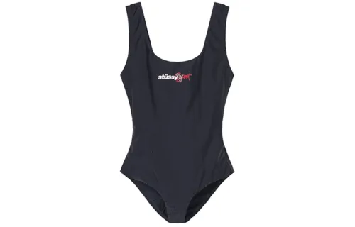 Stussy Sport One Piece Swimsuit 'Black'