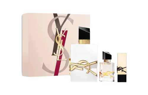 YSL, perfume, set, lemon floral gift box, with your logo imprint, Birthday gift