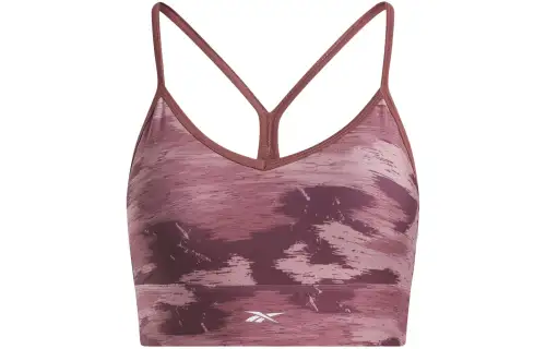 Reebok ID TRAIN CAMO BRA Sports Underwear Women's Red