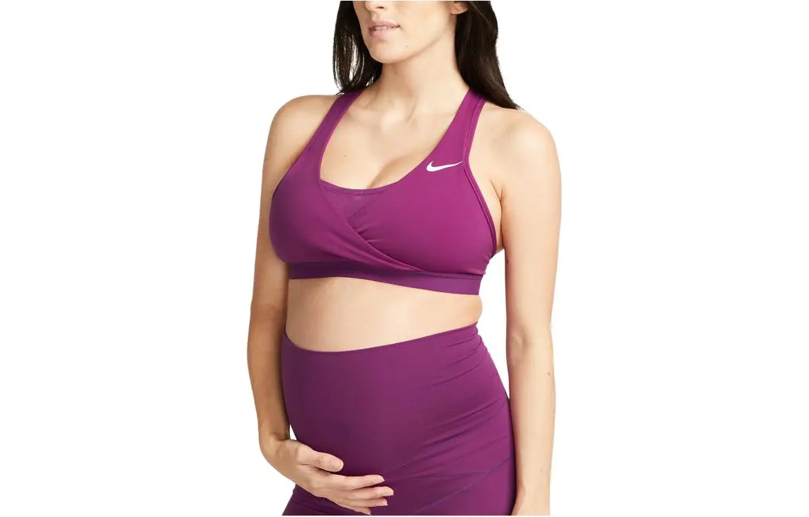 Nike Pregnant Mothers Collection Sports Underwear Women's Technology Purple Moderate