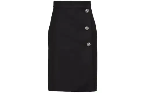 PRADA Casual Short Skirts Women's Black