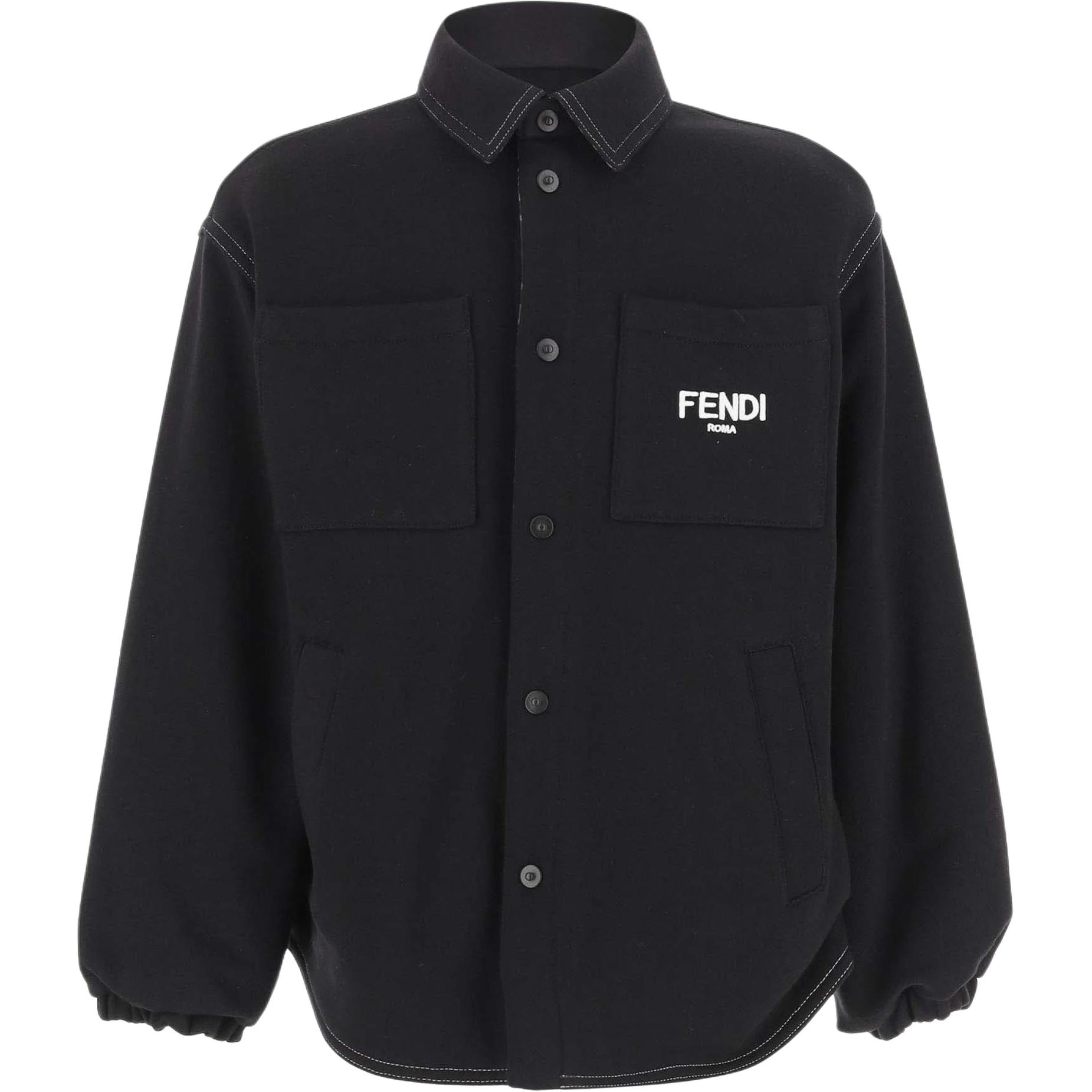 Мужская куртка Fendi (черный)