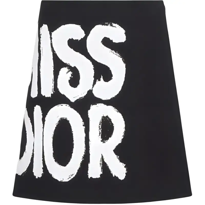 DIOR SS24 Casual Short Skirts Women's Black